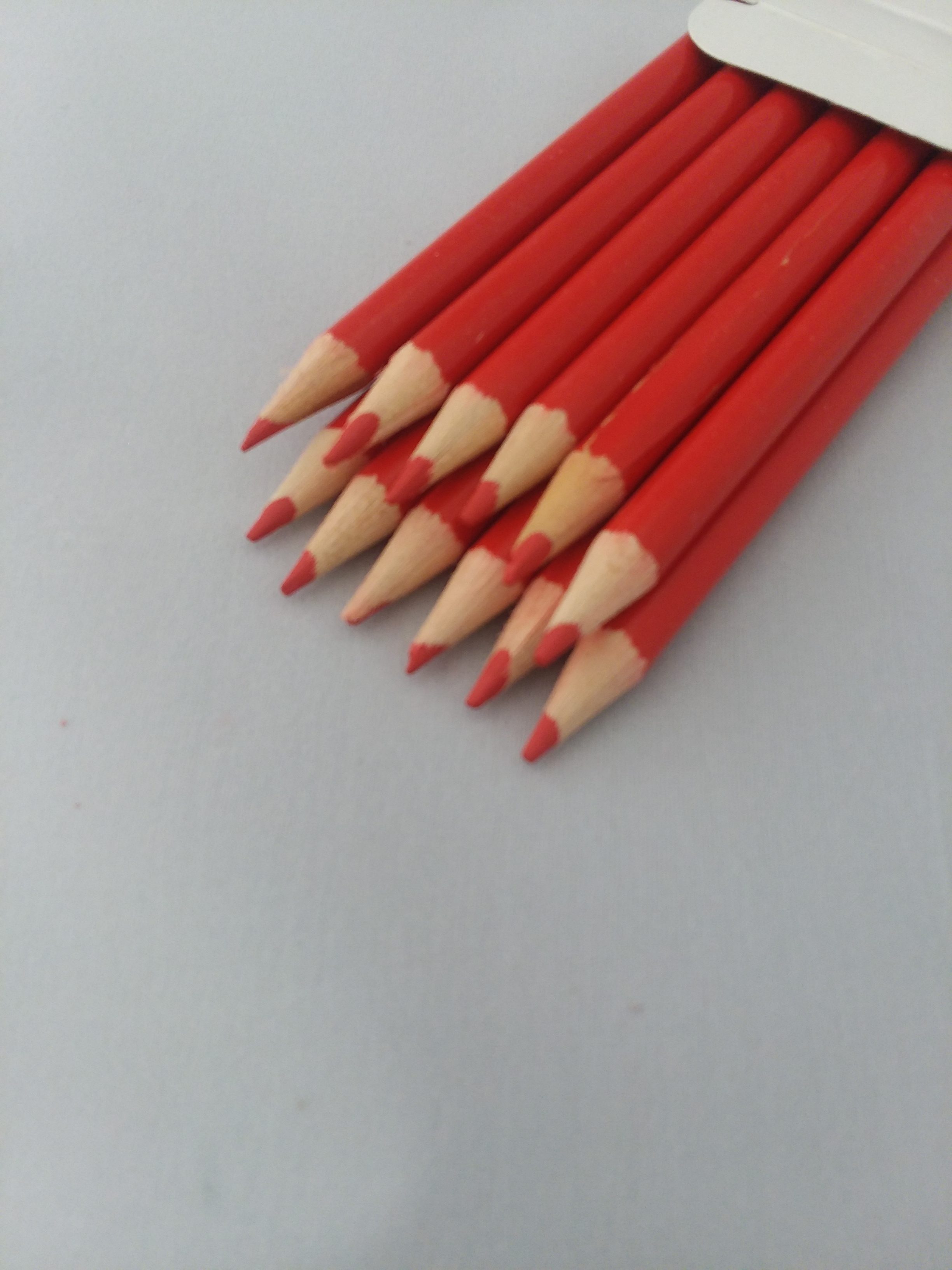 Red Washout Pencils